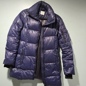 S13 New York Navy Down Puffer Apres Ski Winter Jacket Size XS